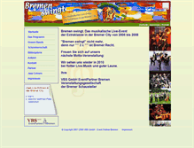 Tablet Screenshot of bremen-swingt.de